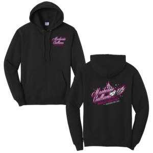 Mackenzie Unisex Classic Core weight Cozy Pullover Hooded Sweatshirt – JetBlack