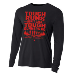 Maq CC Adult Cooling Performance long sleeve Crew Tee-Black