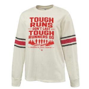 Maq CC Pennant HEAVYWEIGHT 8.0 oz. antique white cotton jerseyarchive-style printed slve Stripe