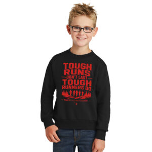 Maq CC Youth Fleece Crewneck Sweatshirt-Black