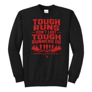 Maq CC Unisex Core Fleece Crewneck Sweatshirt-Black