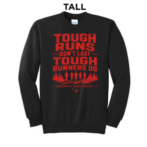 Maq CC Tall Fleece Crewneck Sweatshirt-Black
