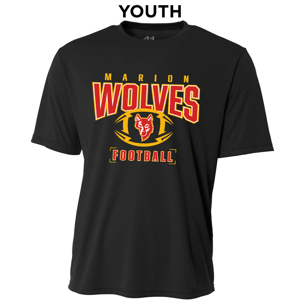 Marion FB YOUTH Cooling Performance Tshirt-Black