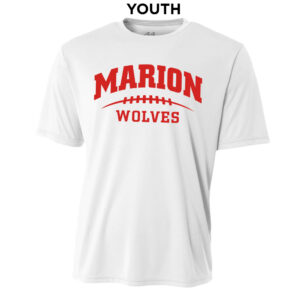 Marion FB YOUTH Cooling Performance Tshirt-White