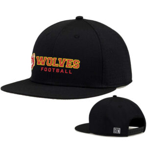 Marion FB The Game Perforated GameChanger Snapback Cap-Black
