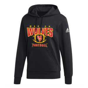 Marion FB Adidas Fleece Hooded Sweatshirt Unisex-Black