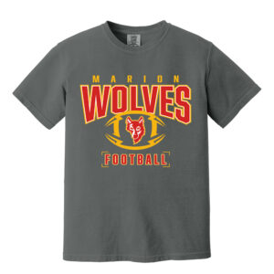 Marion FB Comfort Colors Unisex Heavyweight Ring Spun Tee-Pepper