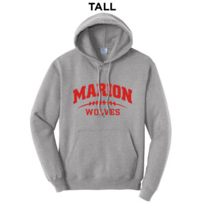 Marion FB Tall Fleece Hooded Sweatshirt-Athletic Heather