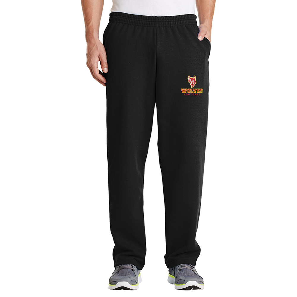Marion FB Men Core Fleece Sweatpant with Pockets-Black