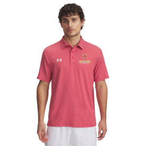 Marion FB Under Armour DRIVE Team Stripe Premium Polo – Red