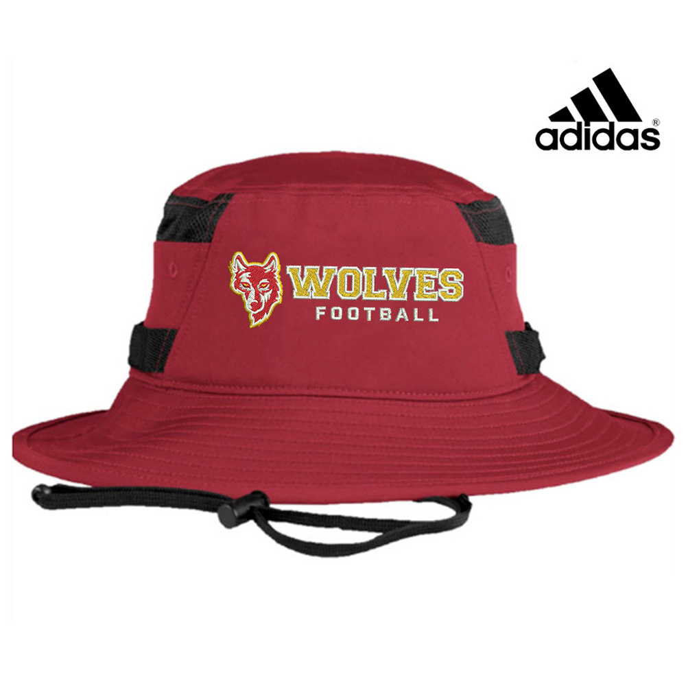 Marion FB Adidas Team Performance bucket hat - Power red size SM/Med- Red