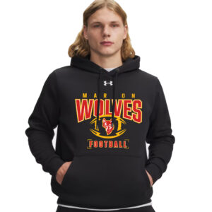 Marion FB Under Armour Men’s Team Icon Fleece Hoodie-Black