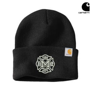 Monticello Fire Carhartt Acrylic Watch Cap 2.0 beanie stocking cap with cuff-Black
