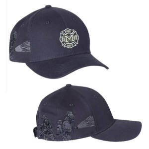 Monticello Fire DRI DUCK – Firefighter Cap – Navy