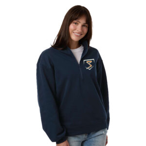 Sluggers Softball Women’s Aldermore Half Zip Pullover – Navy