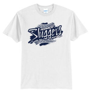Sluggers Softball Unisex Short Sleeve Tee – White