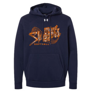 Sluggers Softball Under Armour Men’s Team Icon Fleece Hoodie-Navy