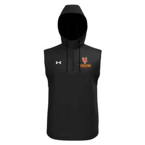 Marion Football Under Armour UA MOTIVATE PIN sleeveless hoodie Black