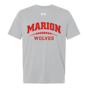 Marion Football Under Armour TEAM VANISH short sleeve soft touch UA Tech™ Tee – 012ModGray