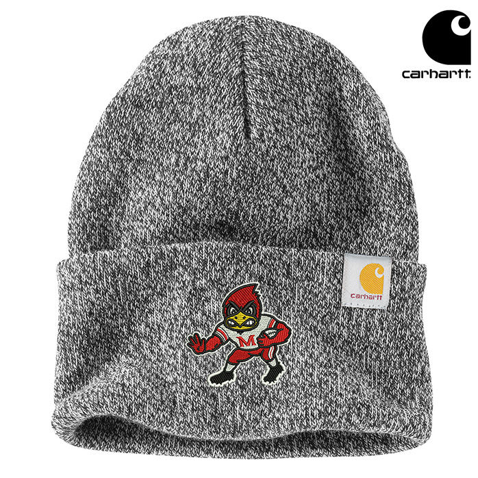 Maquoketa FB Carhartt Acrylic Watch Cap 2.0 beanie stocking cap with cuff-Black/White