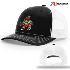 Maquoketa FB Richardson Pro Crown  combo color Mesh Back Adjustable Split-Black/White
