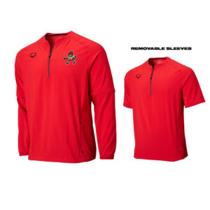 Maquoketa FB Evoshield Long sleeve BP Jacket with removable sleeves – Scarlet