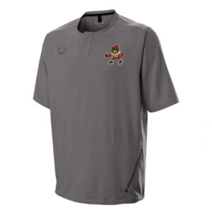 Maquoketa FB EvoShield Adult IMPAK short sleeve BP Jacket – Charcoal