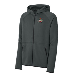 Maquoketa FB Sport-Tek Phenom Full-Zip Hoodie Men-Iron Grey