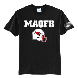Maquoketa FB Unisex Short Sleeve T Shirt – JetBlack