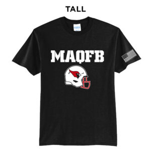 Maquoketa FB Tall Core Blend short Sleeve T Shirts – JetBlack