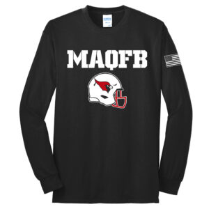 Maquoketa FB Unisex Long Sleeve Core Blend T Shirt – JetBlack