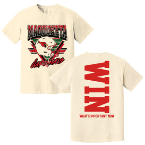 Maquoketa FB Unisex Comfort Colors Pigment Dyed Short Sleeve Shirt – Ivory