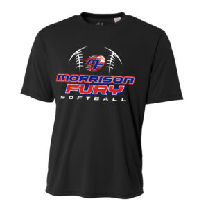 Morrison Fury Adult Cooling Performance Tshirt-Black