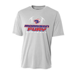 Morrison Fury Adult Cooling Performance Tshirt -Silver
