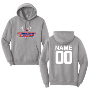 Morrison Fury Unisex Fleece Hooded Sweatshirt-Athletic Heather