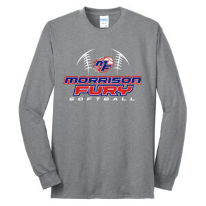 Morrison Fury Unisex Cotton Long Sleeve Tee-Athletic Heather