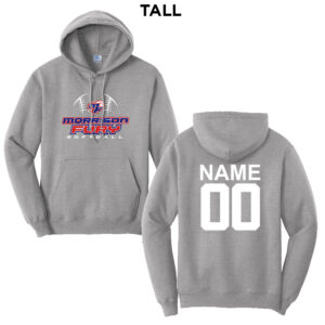 Morrison Fury Tall Fleece Hooded Sweatshirt-Athletic Heather