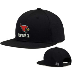 Maq JR Football The Game Perforated GameChanger Snapback Cap-Black