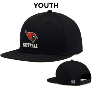 Maq JR Football The Game YOUTH  Perforated GameChanger Snapback Cap-Black