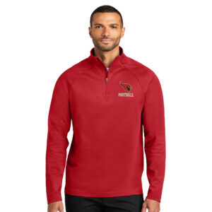Maq JR Football Port Authority C-FREE Cypress 1/4-Zip pullover Men-Rich Red