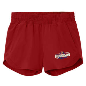 Morrison Volleyball Sport-Tek Women’s Repeat Swift Short-Red