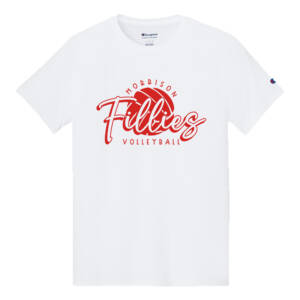 Morrison Volleyball Champion Cotton Unisex Tagless T Shirt – White