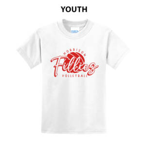 Morrison Volleyball Youth Short Sleeve T Shirt – White