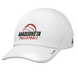 Maquoketa Volleyball Adidas Superlite 4 Team Cap – WHITE