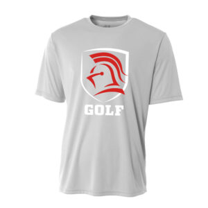 NS Golf Adult Cooling Performance Tshirt-Silver