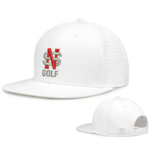NS Golf The Game Perforated GameChanger Snapback Cap-White