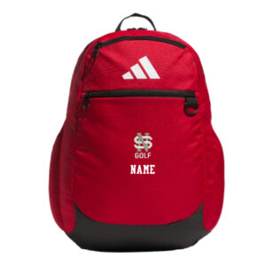 NS Golf Adidas Striker 3 Team Backpack- POWER RED