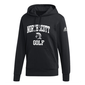 NS Golf Adidas Fleece Hooded Sweatshirt Unisex-Black