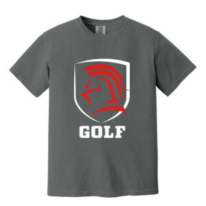 NS Golf Comfort Colors Unisex Heavyweight Ring Spun Tee-Pepper