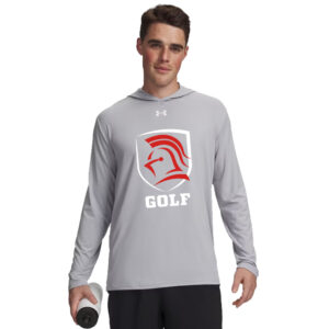 NS Golf Under Armour Mens Team Vanish Performance Hoodie-Mod Grey